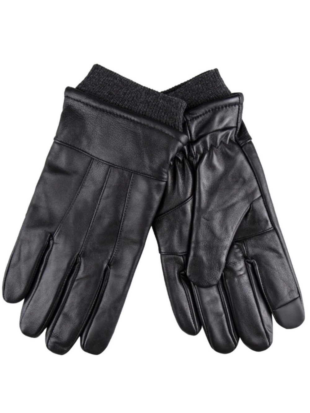 Men's Dockers® Cuffed Leather Touchscreen Gloves